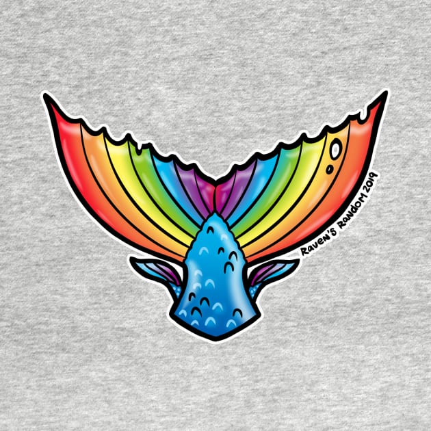 Rainbow Mermaid Tail by Raven's Random